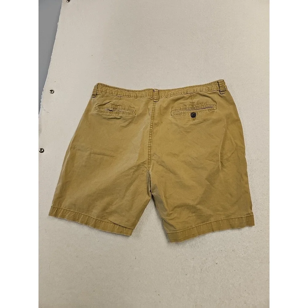 Aeropostale‎ Shorts Mens 36 Brown Tan Beige Khaki Chino Bermuda Casual Stains